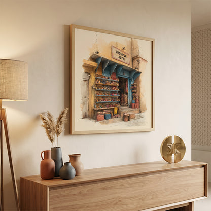 Indian Art in a Lifestyle Setting