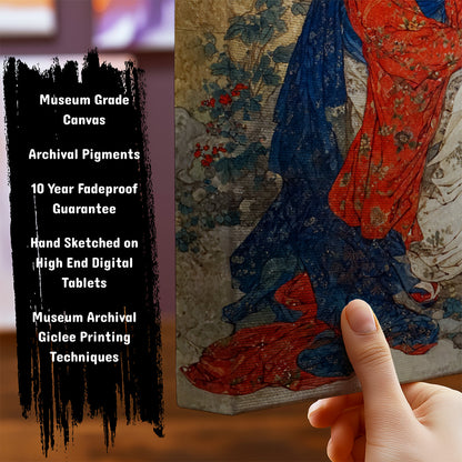 Information about Japanese Canvas Art Print