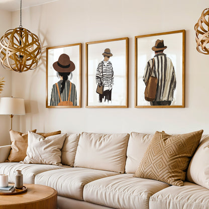 Gallery Wall Set in Lifestyle Setting