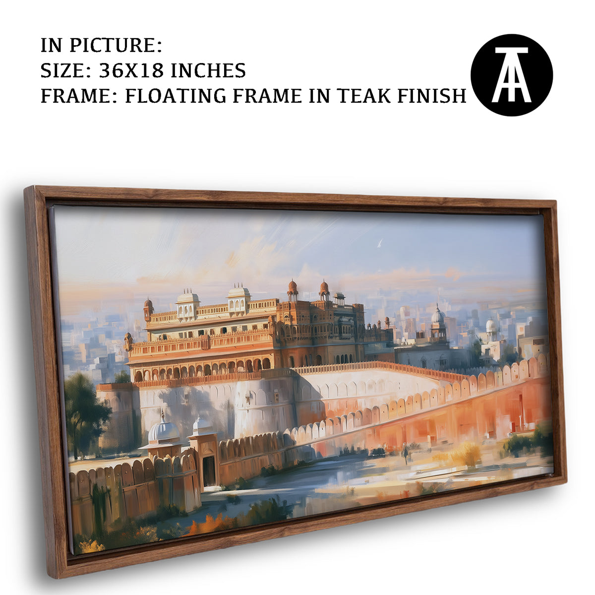 Artwork in Floating Frame