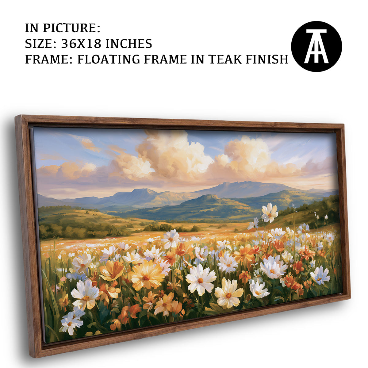 Artwork in Floating Frame
