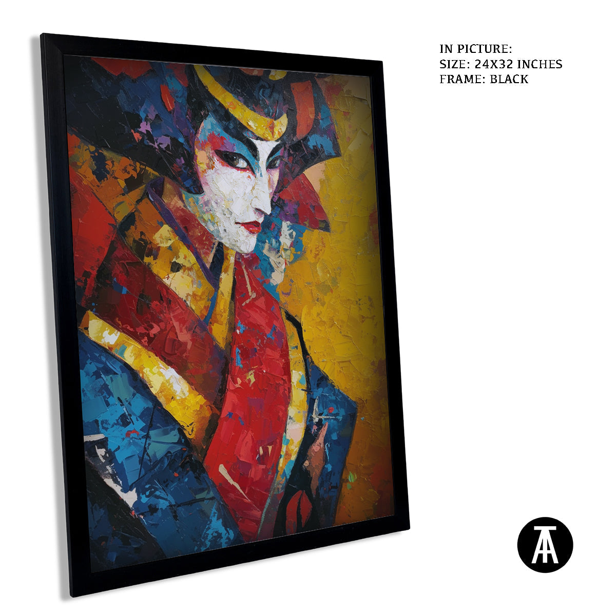 Artwork in Metal Earling Silver Frame