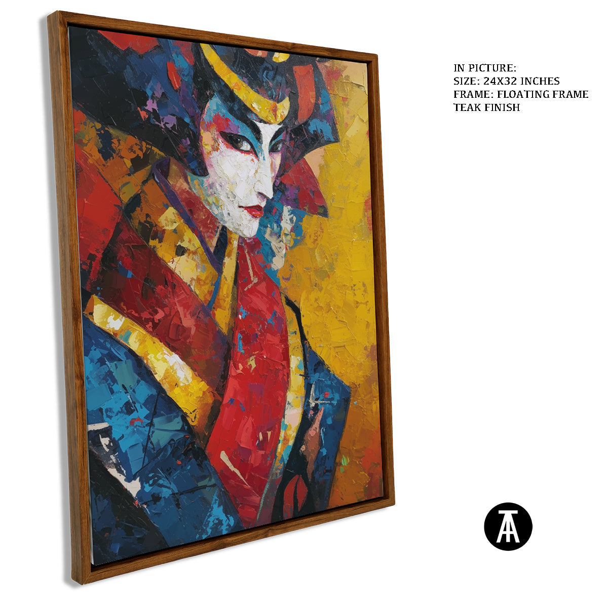 Artwork in Floating Frame