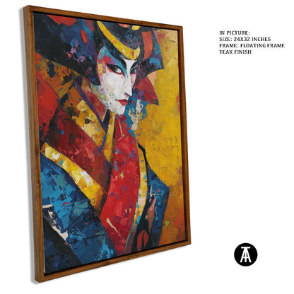 Artwork in Floating Frame