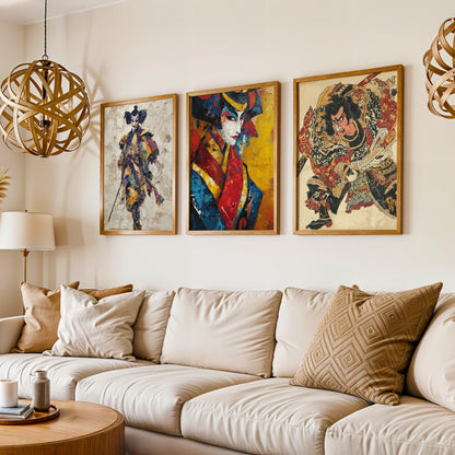 Gallery Wall Set in Lifestyle Setting