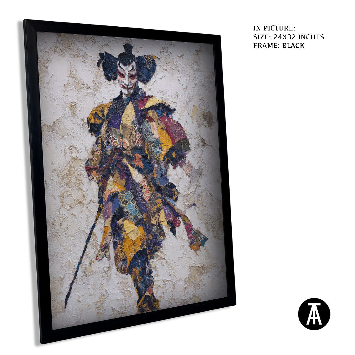 Artwork in Metal Earling Silver Frame