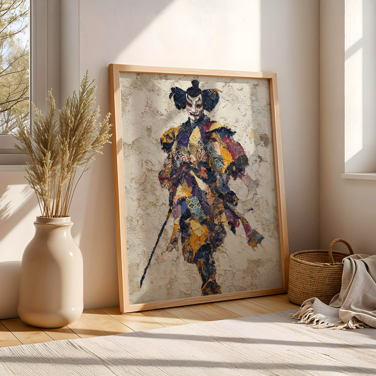 Japanese Painting in a Lifestyle Setting