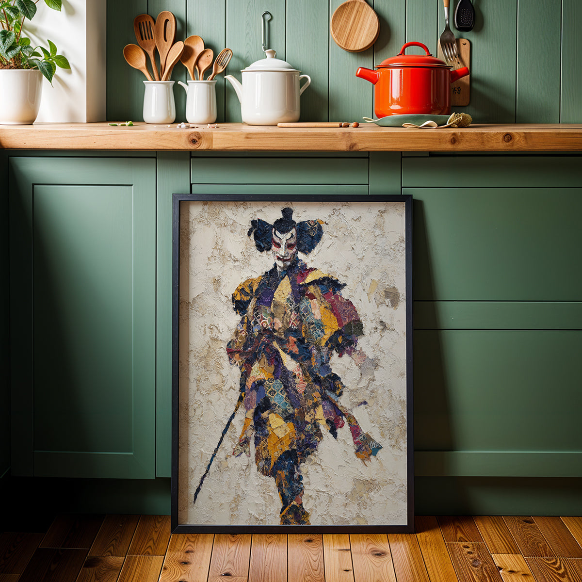 Japanese Artwork in a Lifestyle Setting