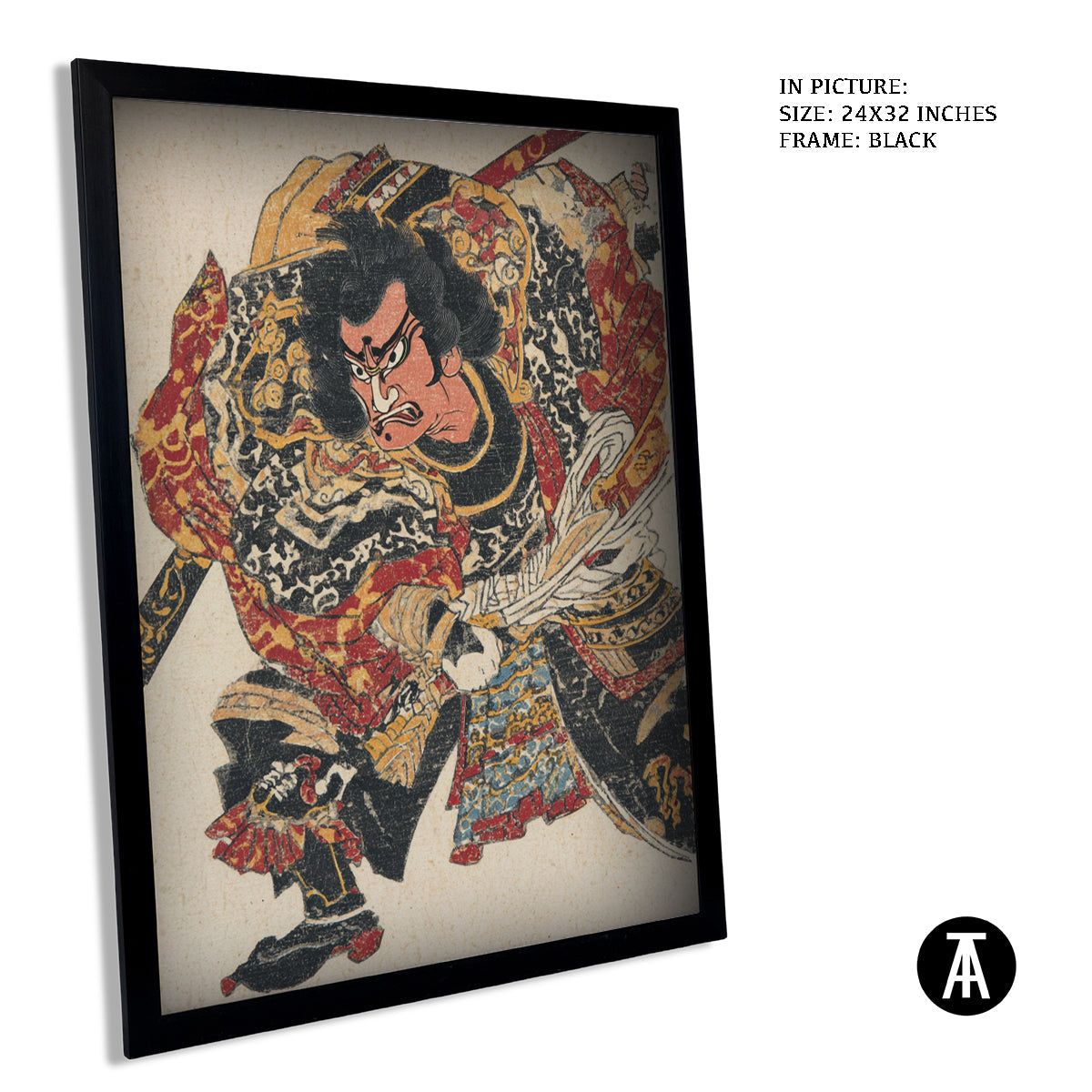 Artwork in Metal Earling Silver Frame