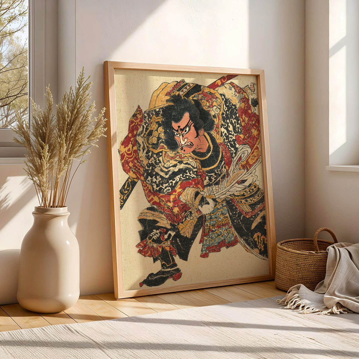 Japanese Painting in a Lifestyle Setting