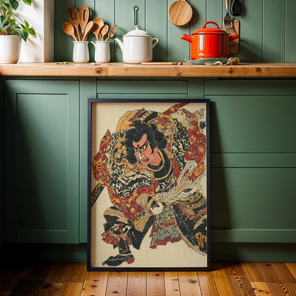 Japanese Artwork in a Lifestyle Setting