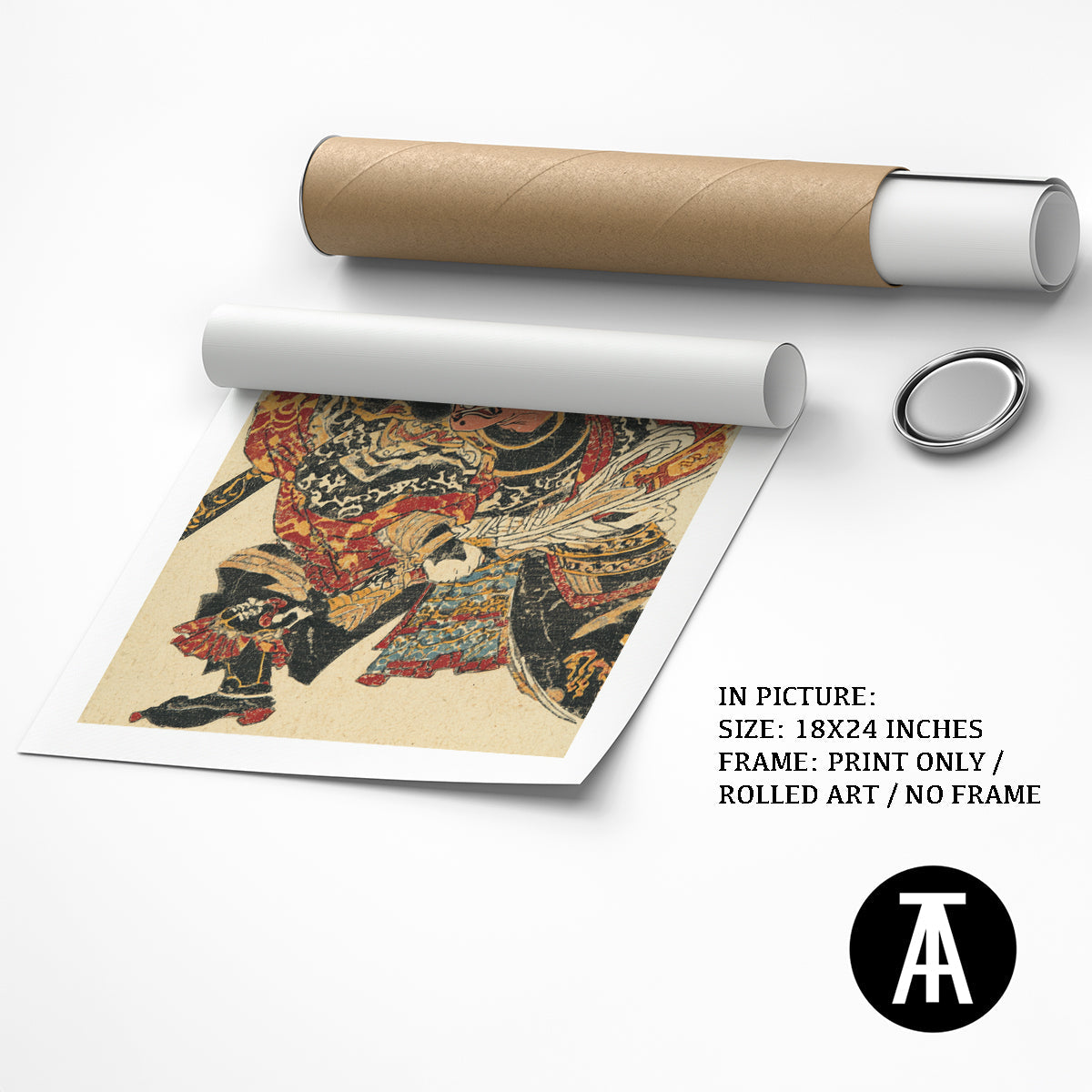 Artwork as Print Only or Rolled Art