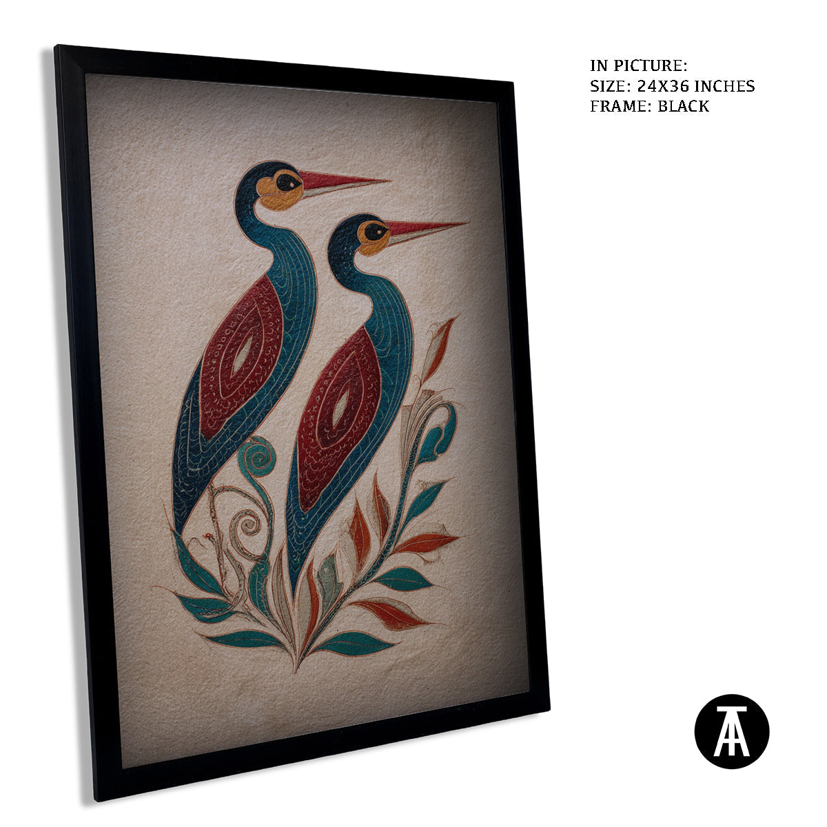 Artwork in Black Frame