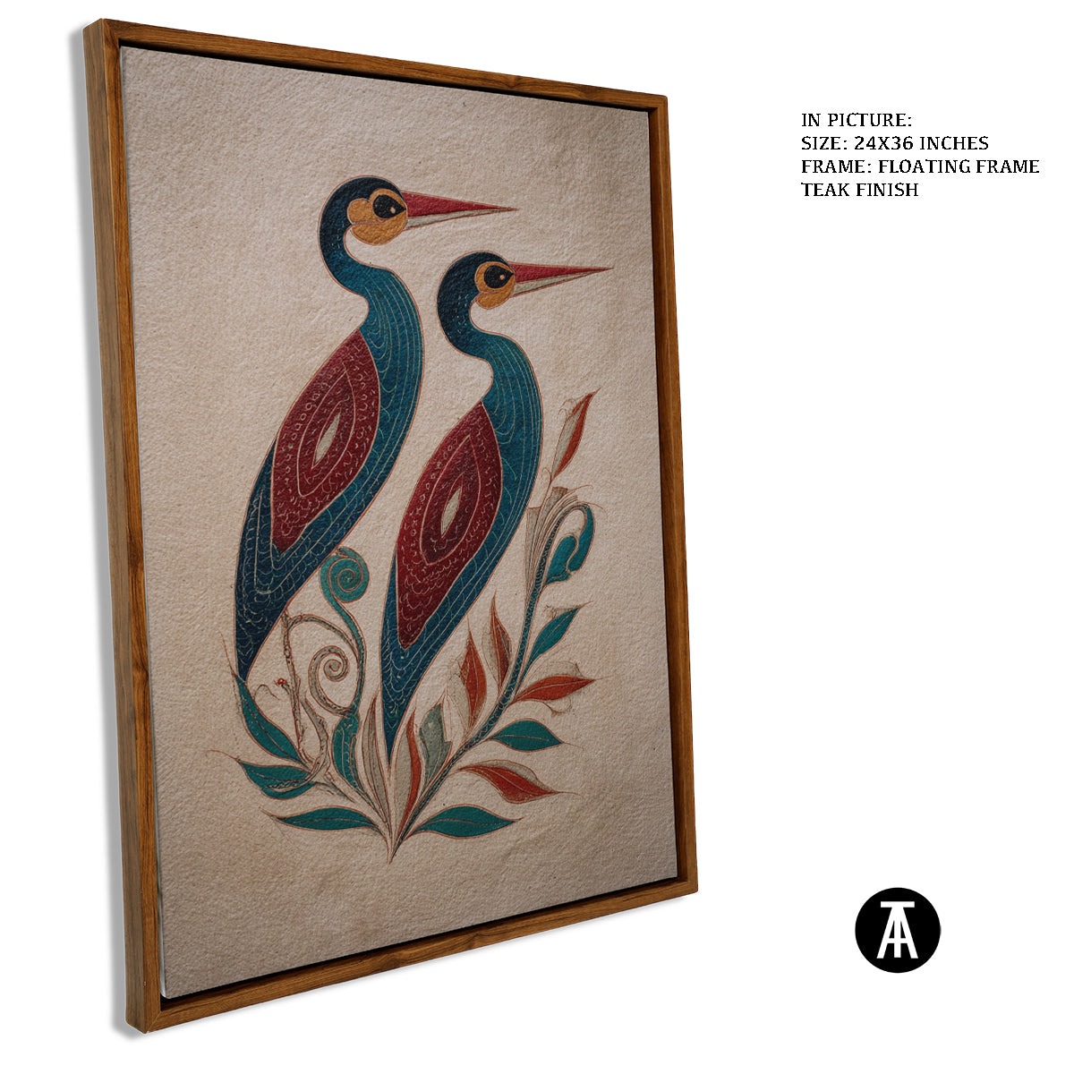 Artwork in Floating Frame