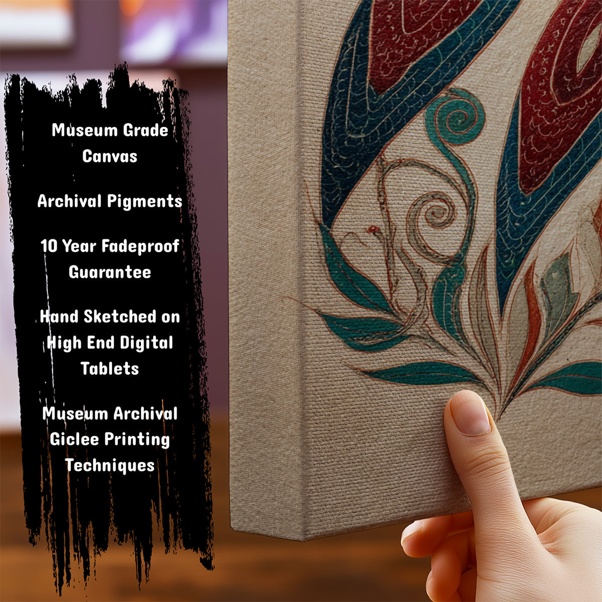 Information about Indian Art Canvas Art Print