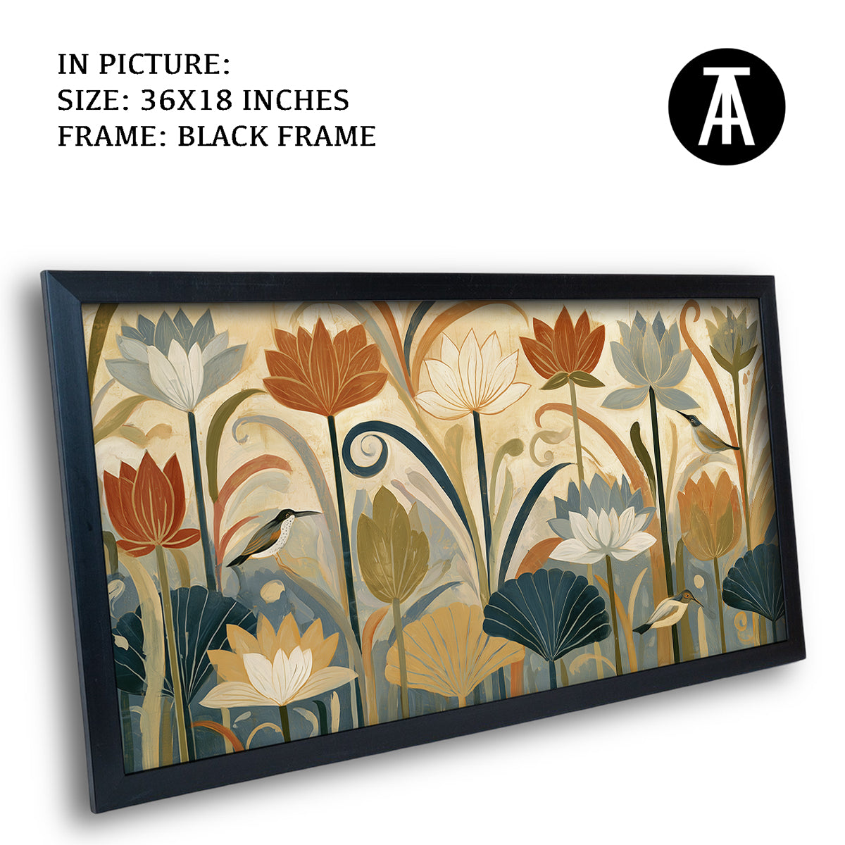 Artwork in Black Frame