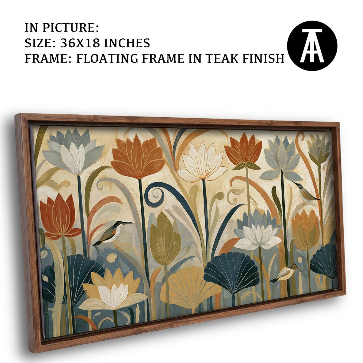 Artwork in Floating Frame