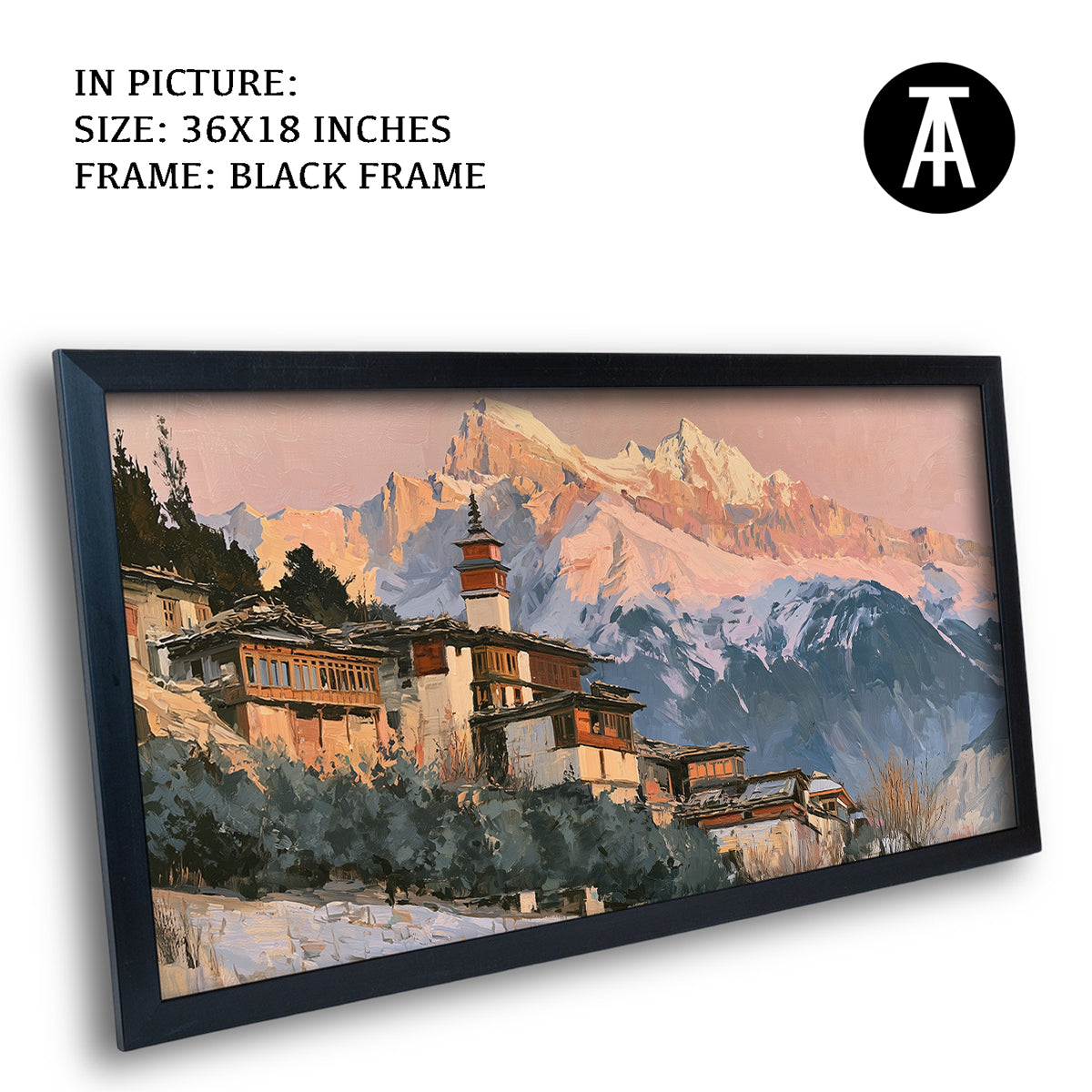 Artwork in Black Frame