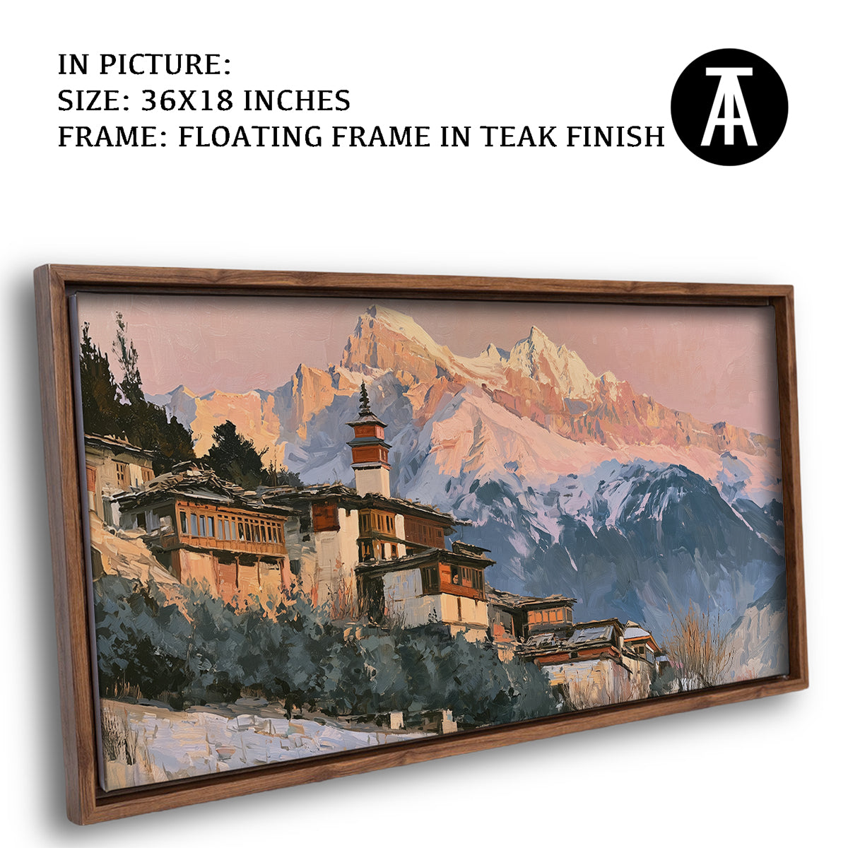 Artwork in Floating Frame