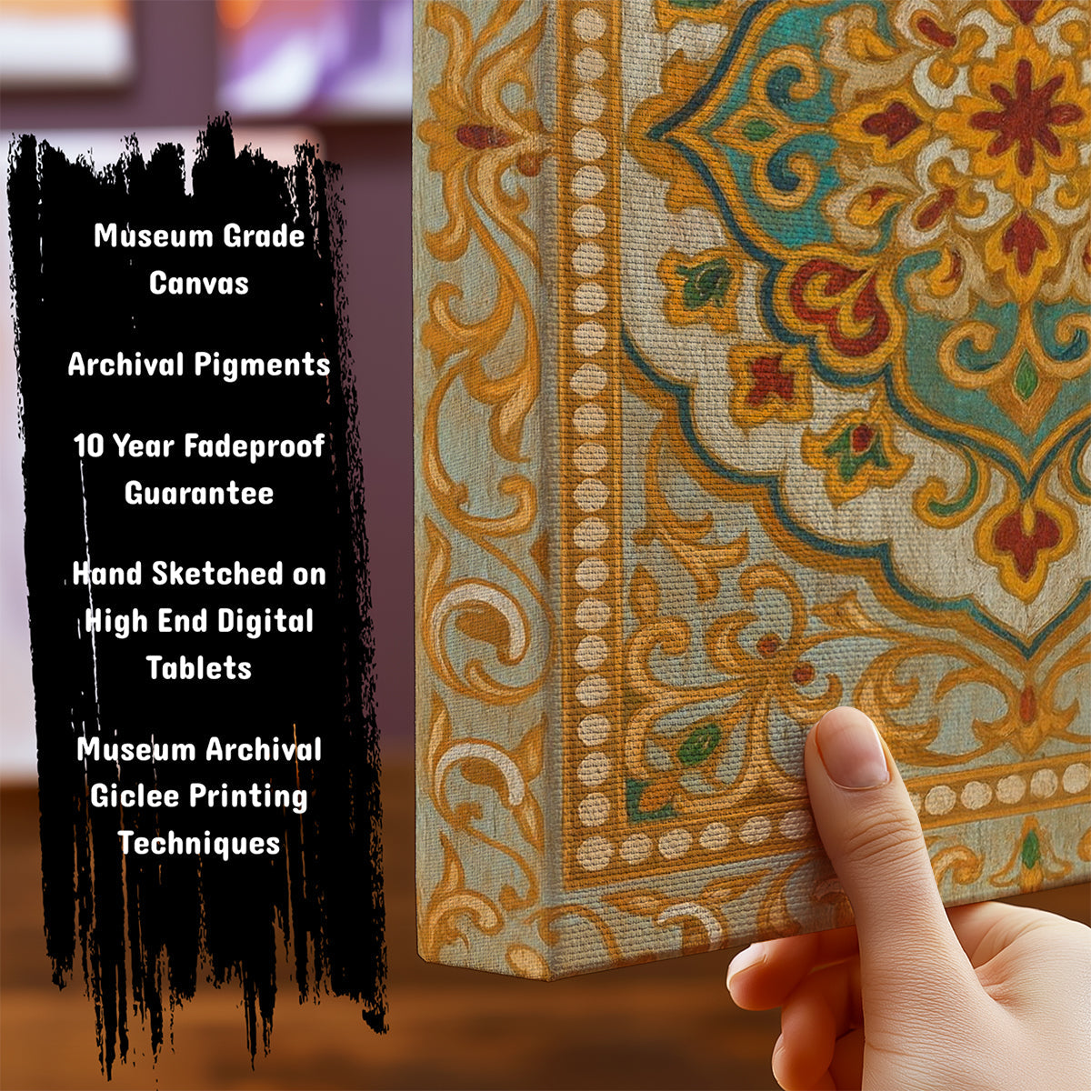 Information about Indian Art Canvas Art Print