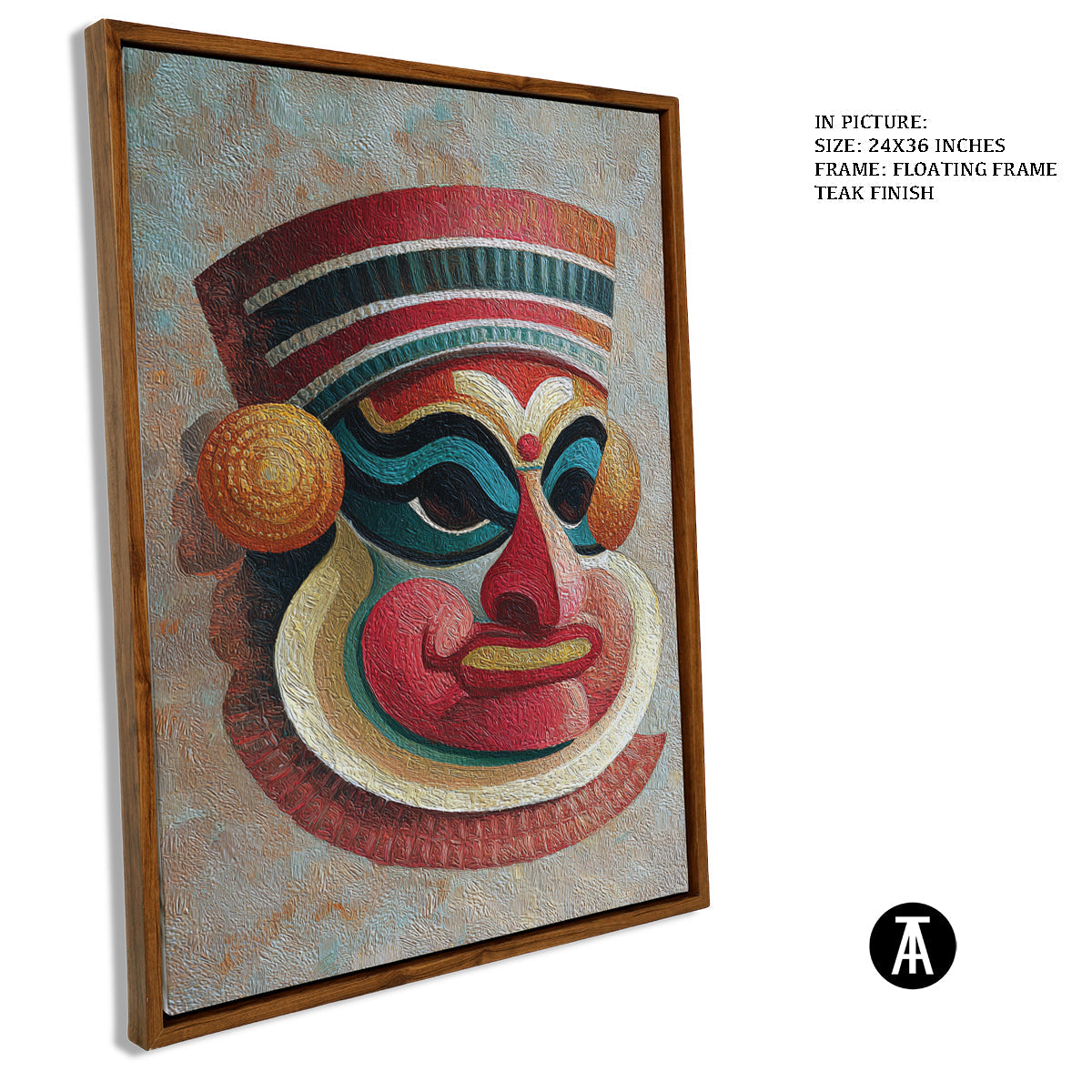 Artwork in Floating Frame