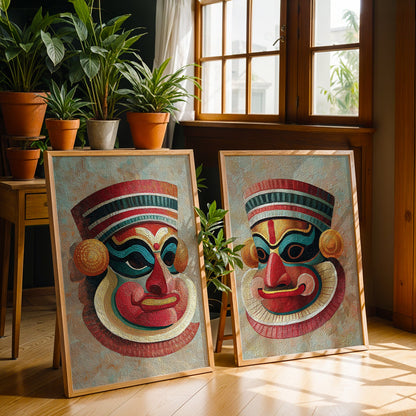 Heritage Indian Painting in a Lifestyle Setting