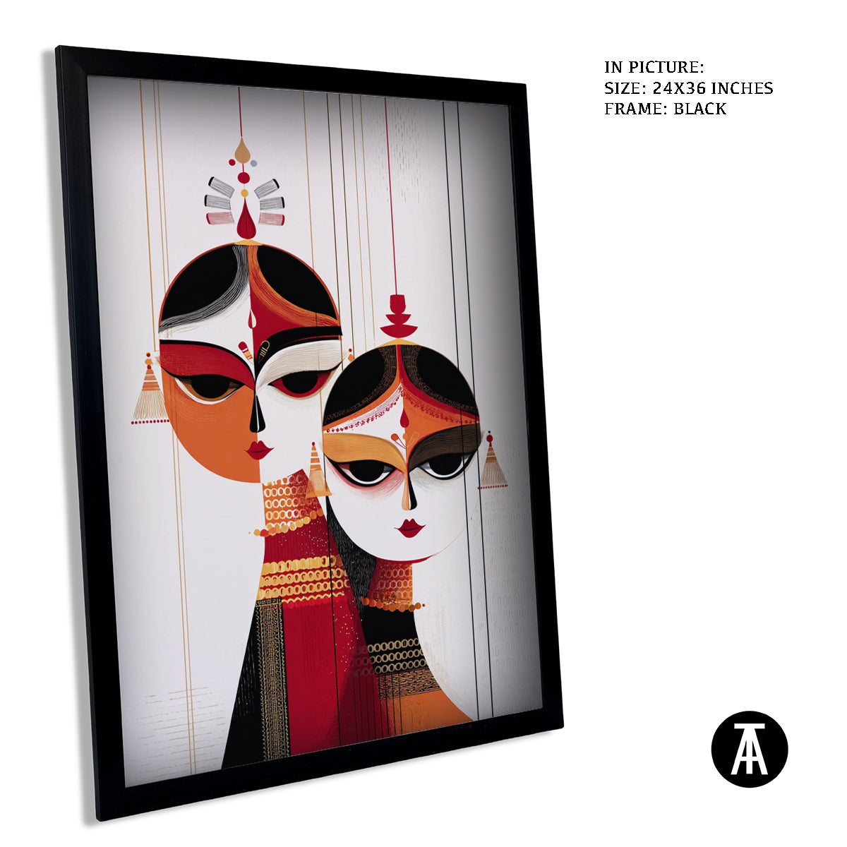 Artwork in Black Frame