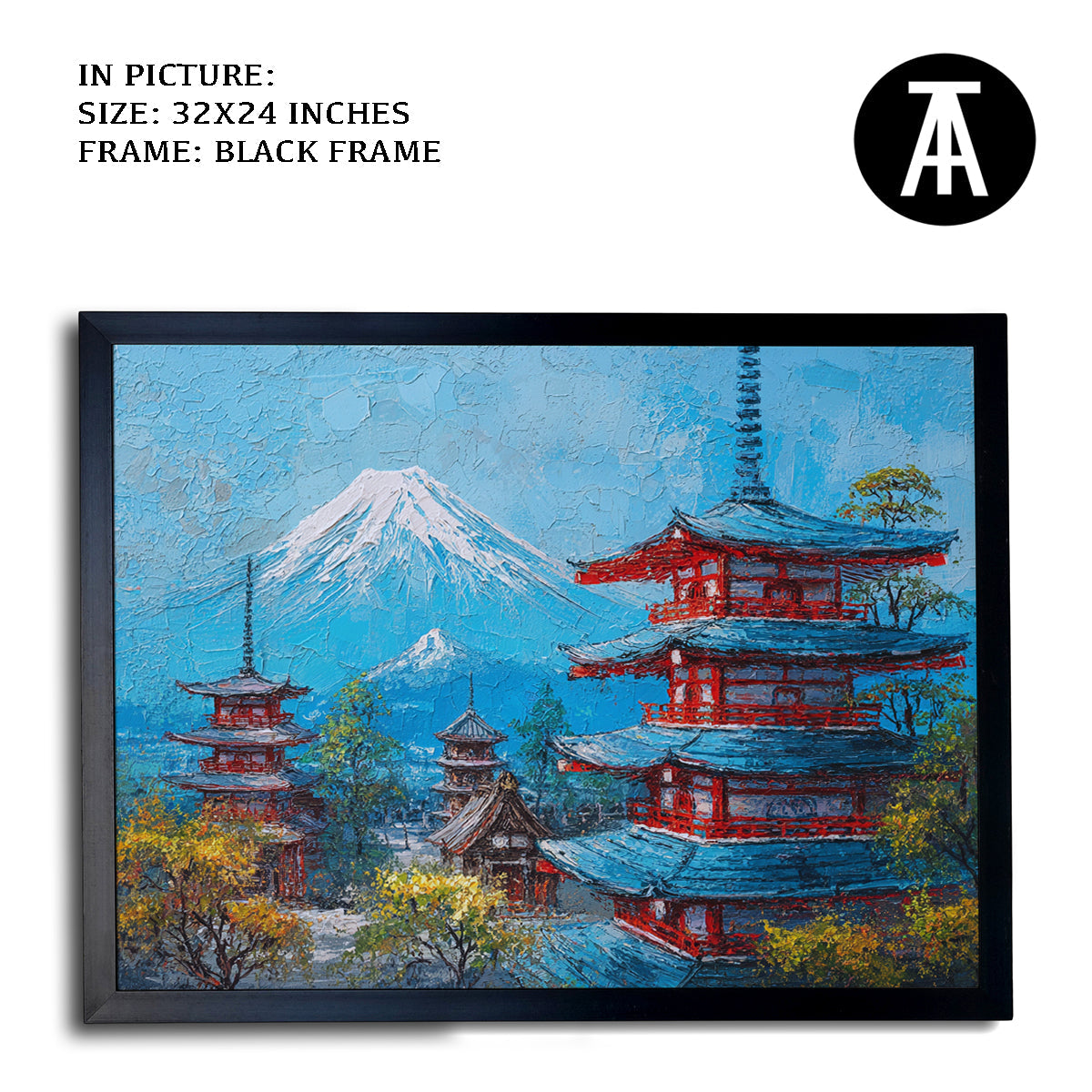 Artwork in Metal Earling Silver Frame