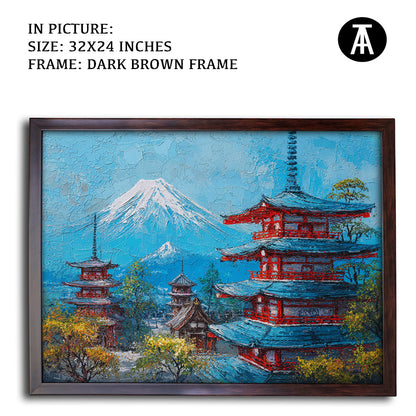 Artwork in Metal Champagne Gold Frame