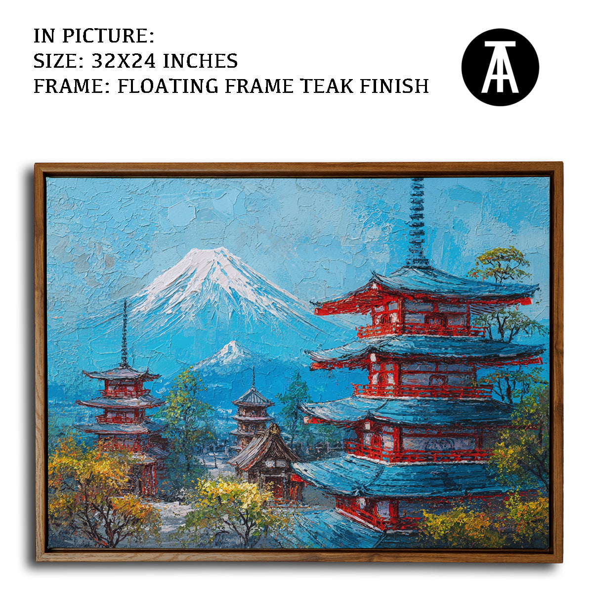 Artwork in Floating Frame