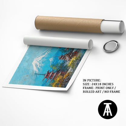 Artwork as Print Only or Rolled Art