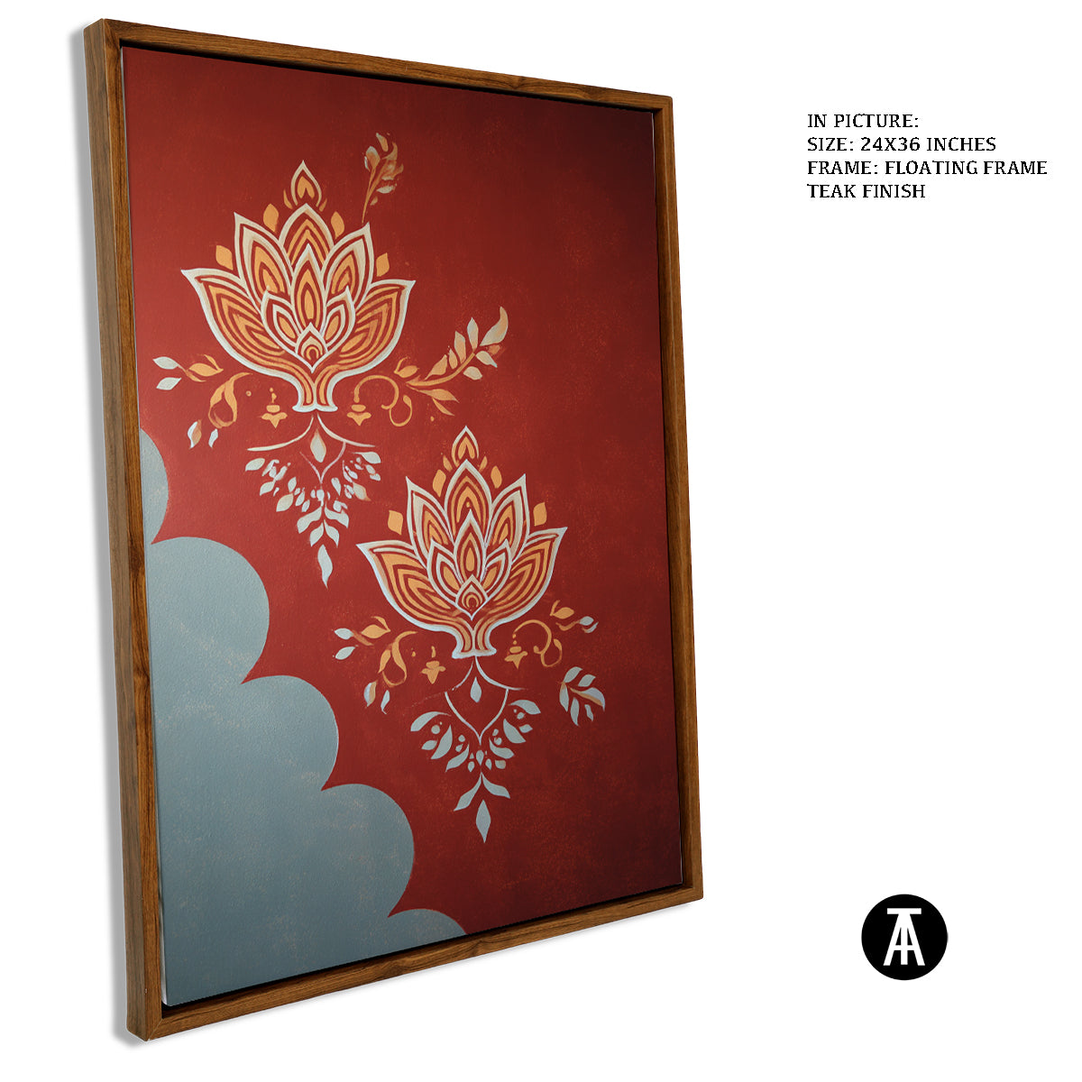 Artwork in Floating Frame