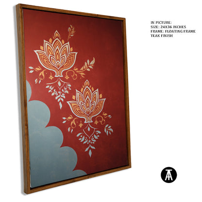 Artwork in Floating Frame