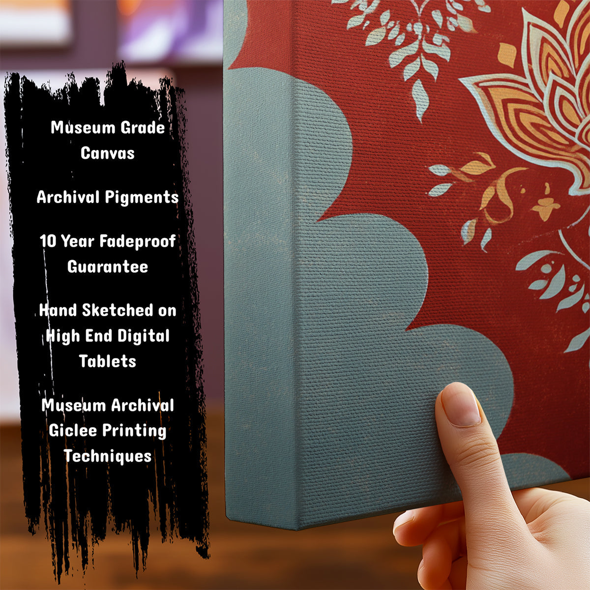 Information about Indian Art Canvas Art Print