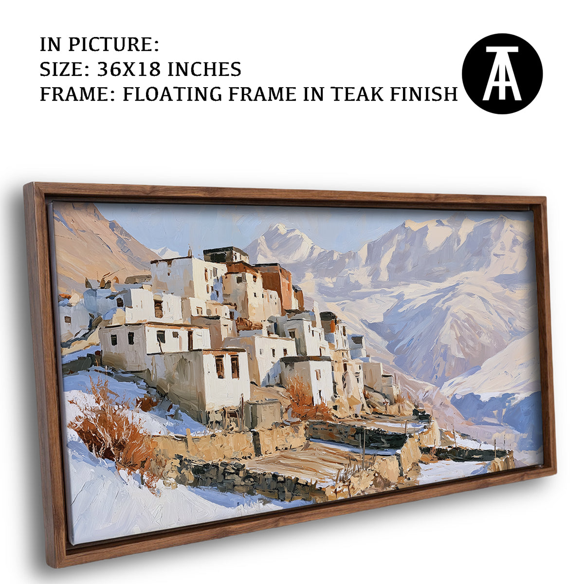 Artwork in Floating Frame