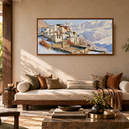 Indian Artwork in a Lifestyle Setting