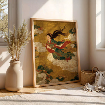 Japanese Painting in a Lifestyle Setting