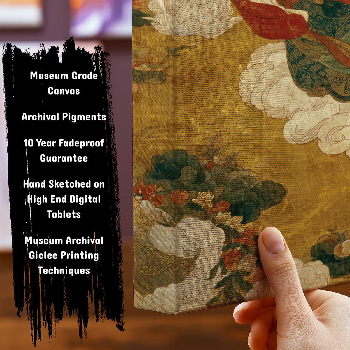 Information about Japanese Canvas Art Print