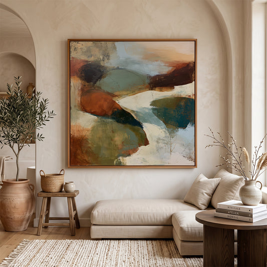 Abstract Art in a Lifestyle Setting