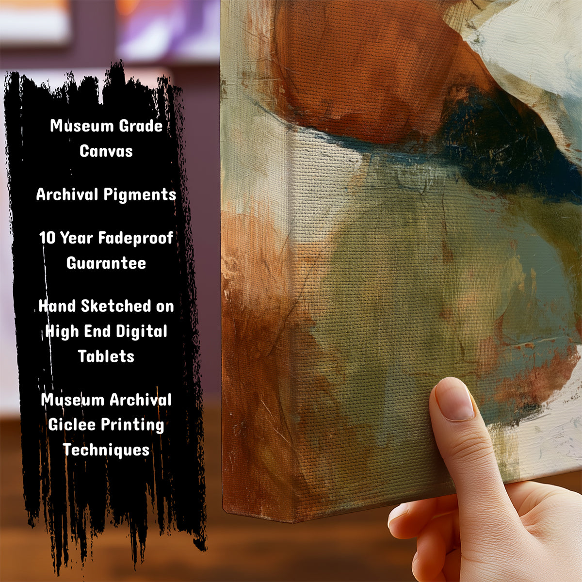 Information about Abstract Art Print