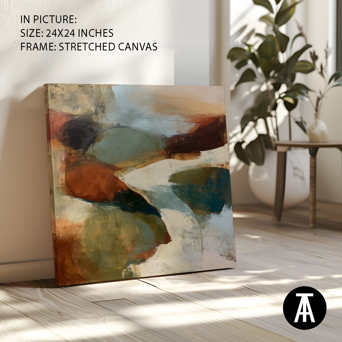 Artwork in Stretched Canvas