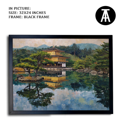 Artwork in Metal Earling Silver Frame