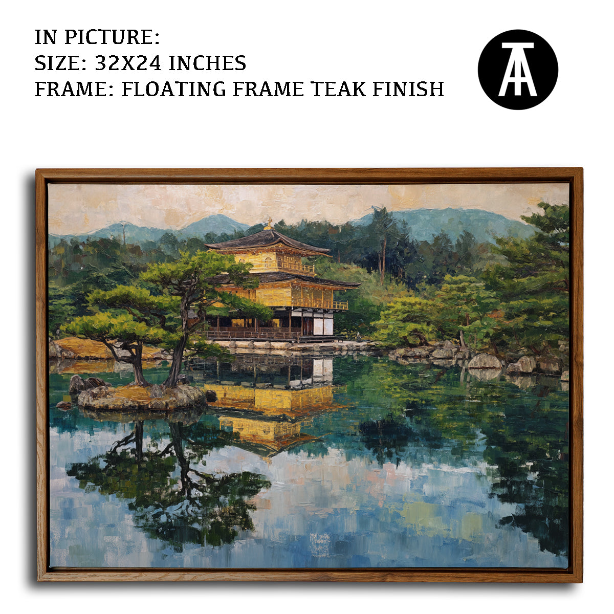 Artwork in Floating Frame