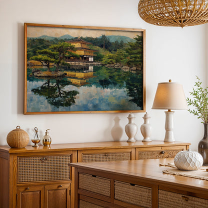 Japanese Painting in a Lifestyle Setting