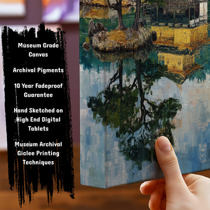 Information about Japanese Canvas Art Print