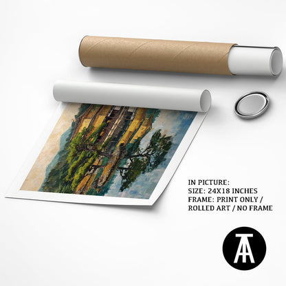 Artwork as Print Only or Rolled Art