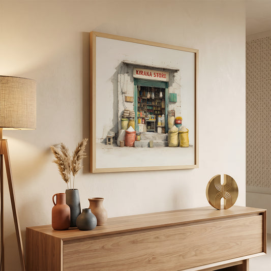 Indian Art in a Lifestyle Setting