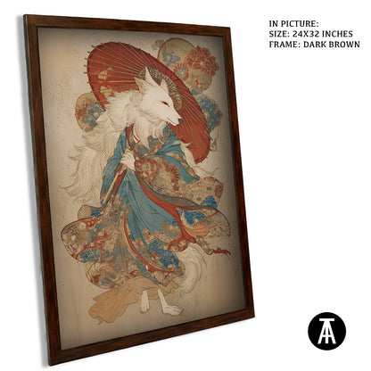 Artwork in Metal Champagne Gold Frame