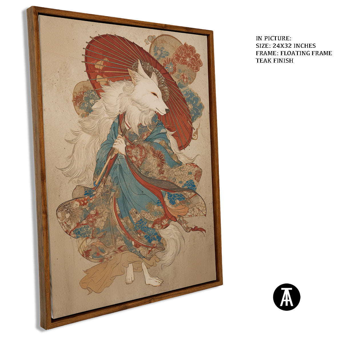 Artwork in Floating Frame