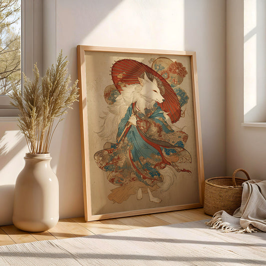 Japanese Painting in a Lifestyle Setting